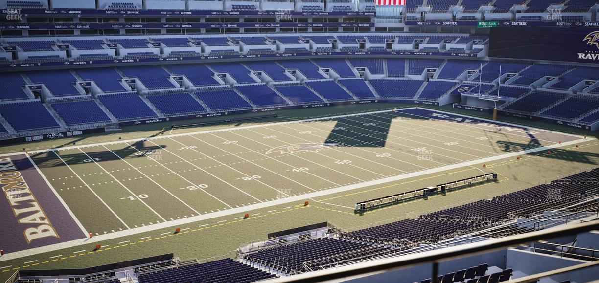 M&T Bank Stadium - Section Suite 447 Seat View