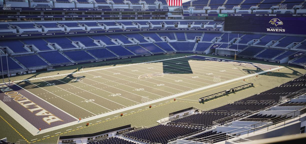 M&T Bank Stadium - Section Suite 450 Seat View