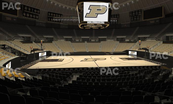 Mackey Arena - Section Club 10 Seat View
