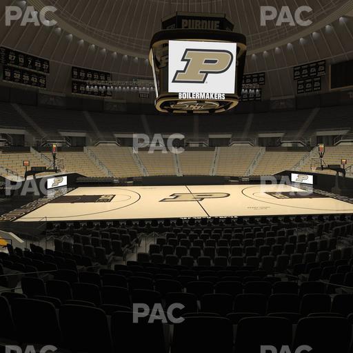Mackey Arena - Section Club 10 Seat View
