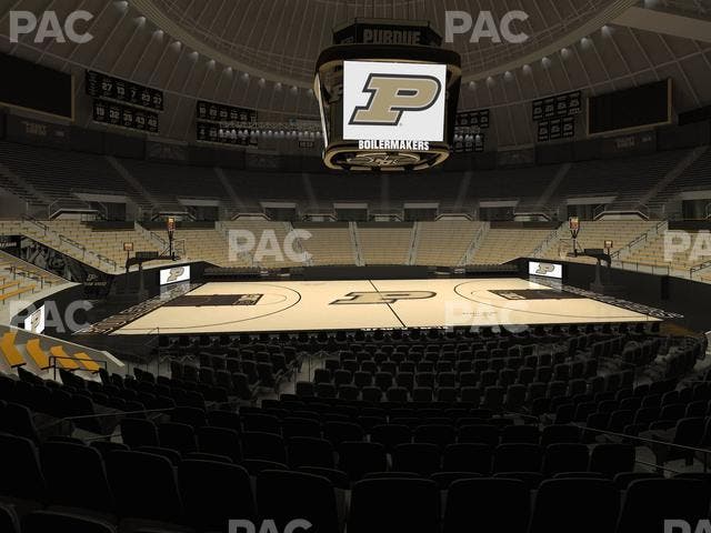 Mackey Arena - Section Club 10 Seat View