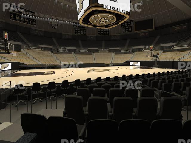 Mackey Arena - Section Club 11 Seat View