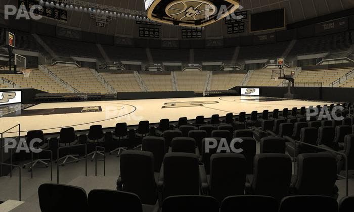 Mackey Arena - Section Club 11 Seat View