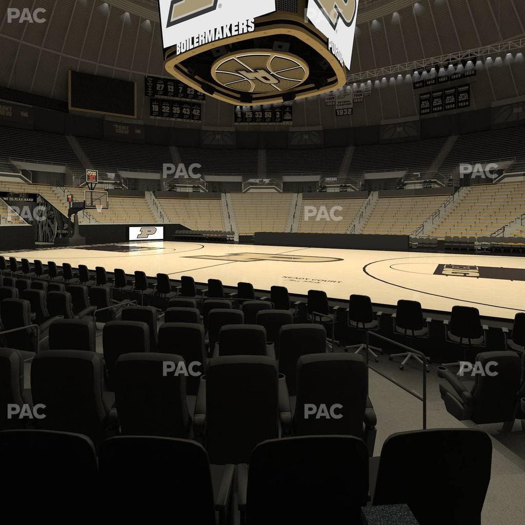 Mackey Arena - Section Club 8 Seat View
