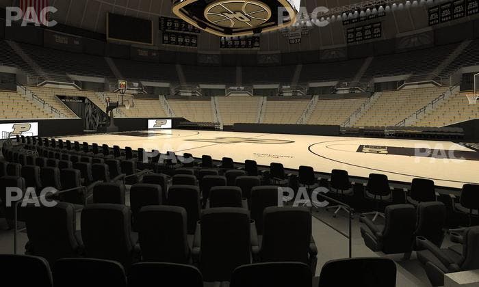 Mackey Arena - Section Club 8 Seat View