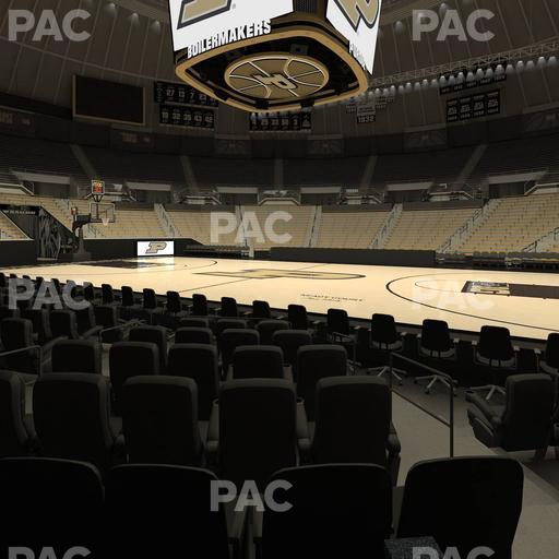 Mackey Arena - Section Club 8 Seat View