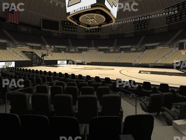 Mackey Arena - Section Club 8 Seat View