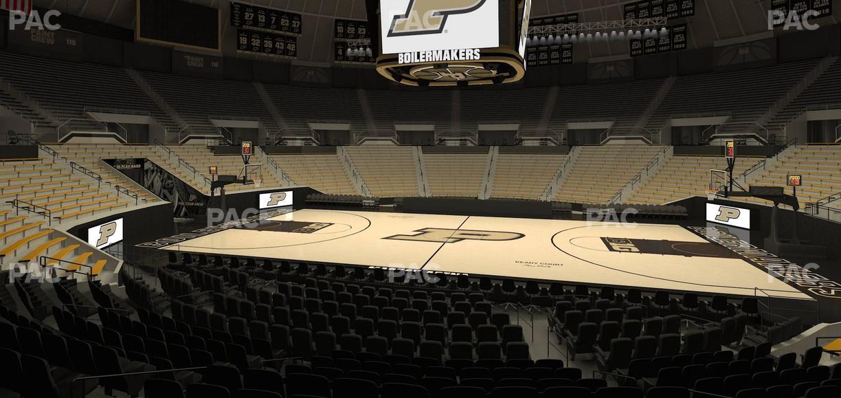 Mackey Arena - Section Club 9 Seat View