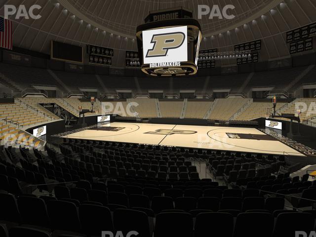 Mackey Arena - Section Club 9 Seat View