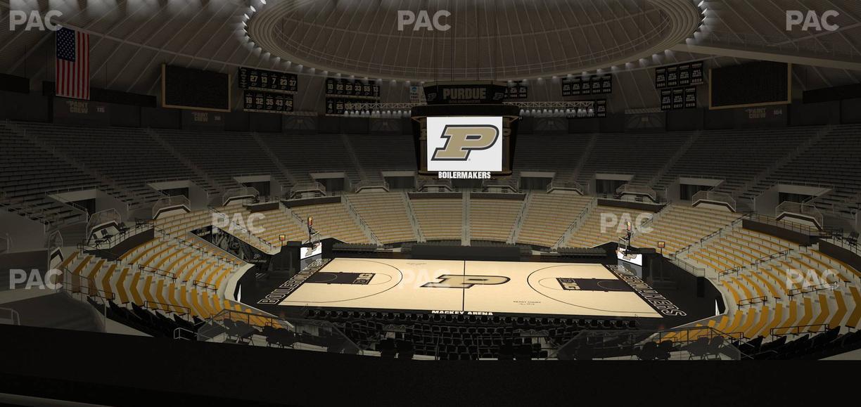 Mackey Arena - Section Ga Seating Seat View