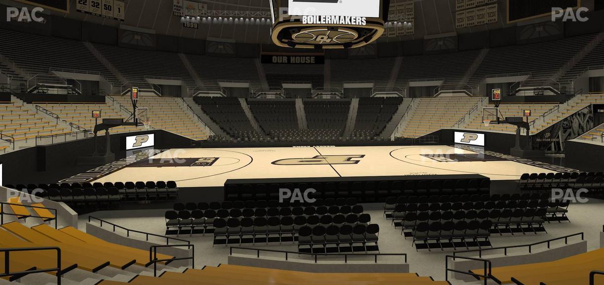 Mackey Arena - Section Lower 1 Seat View
