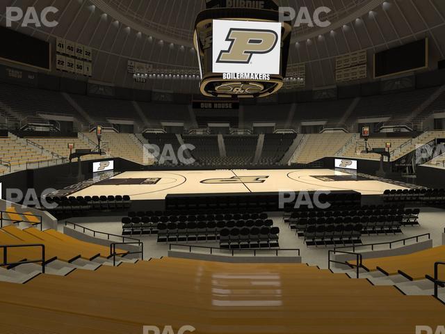 Mackey Arena - Section Lower 1 Seat View