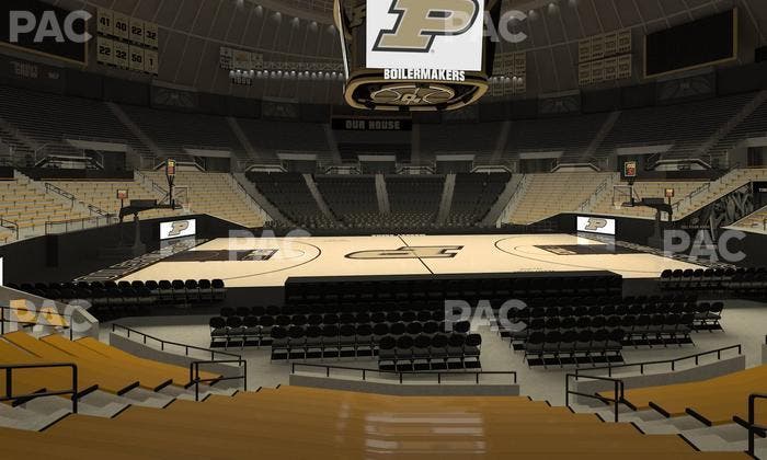 Mackey Arena - Section Lower 1 Seat View