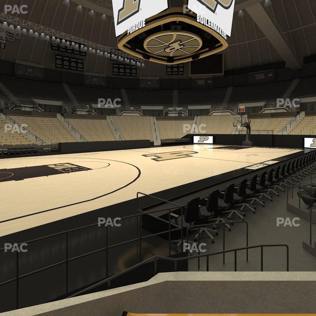 Mackey Arena - Section Lower 12 Seat View