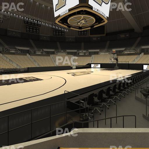 Mackey Arena - Section Lower 12 Seat View