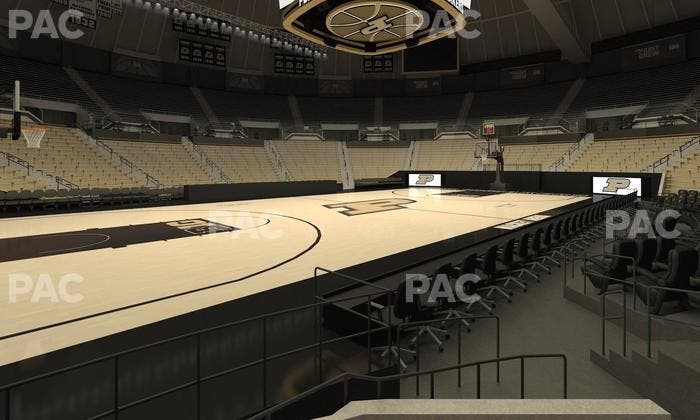 Mackey Arena - Section Lower 12 Seat View