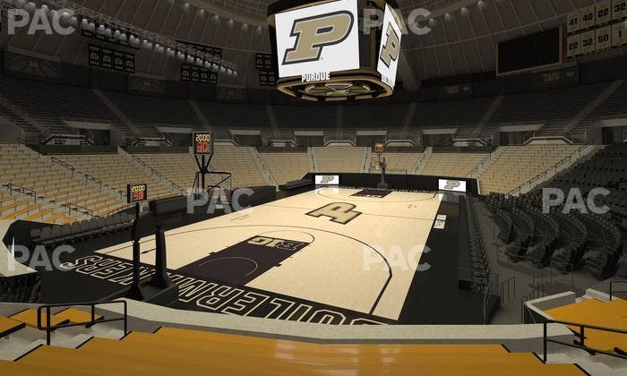 Mackey Arena - Section Lower 13 Seat View