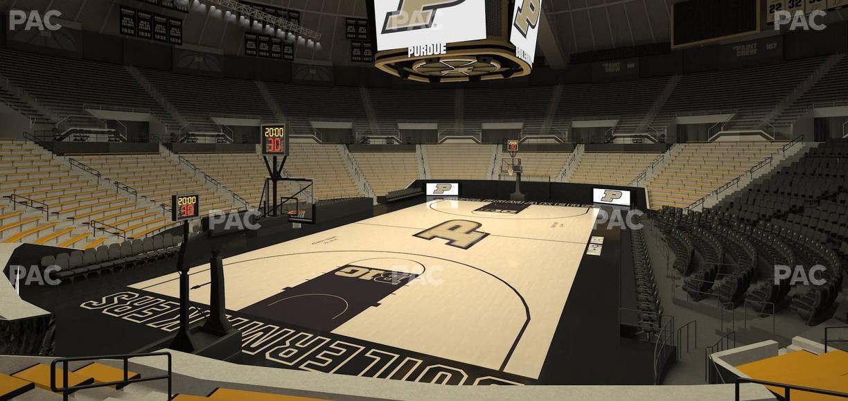 Mackey Arena - Section Lower 13 Seat View