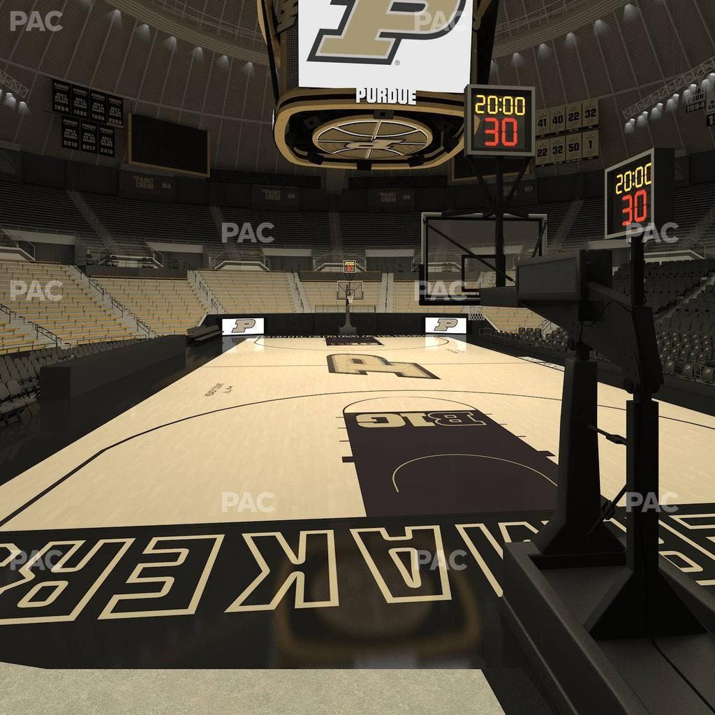 Mackey Arena - Section Lower 14 Seat View