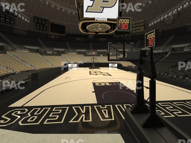 Mackey Arena - Section Lower 14 Seat View