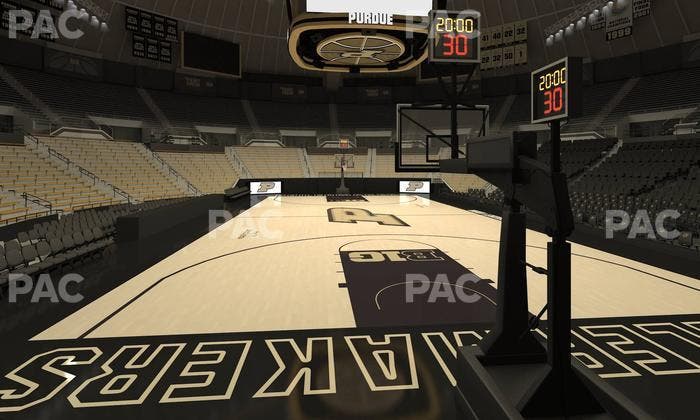Mackey Arena - Section Lower 14 Seat View