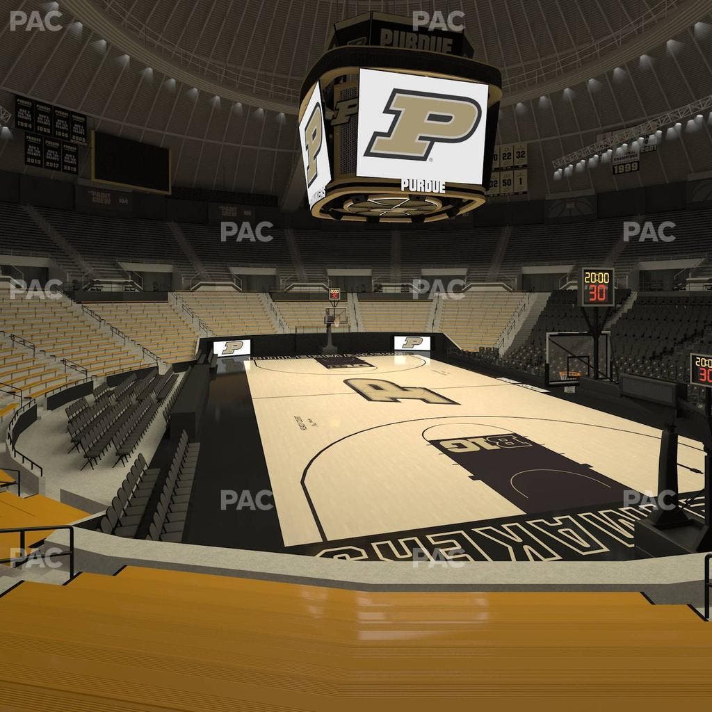 Mackey Arena - Section Lower 15 Seat View