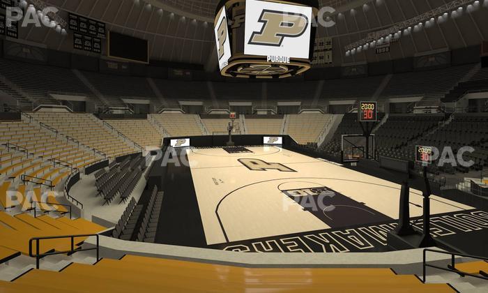 Mackey Arena - Section Lower 15 Seat View