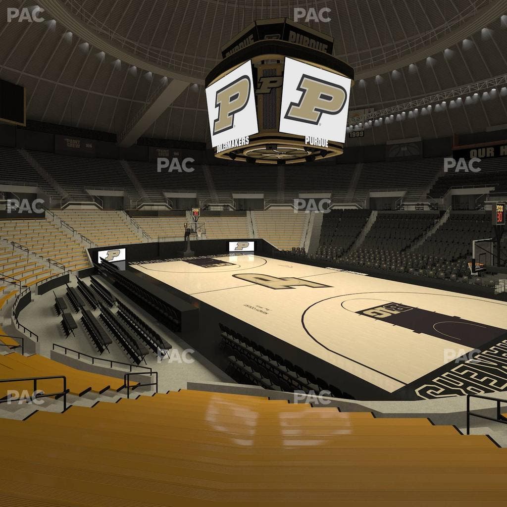 Mackey Arena - Section Lower 16 Seat View