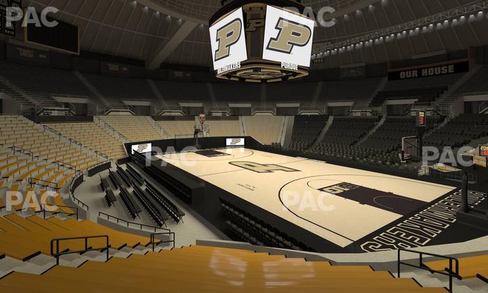 Mackey Arena - Section Lower 16 Seat View