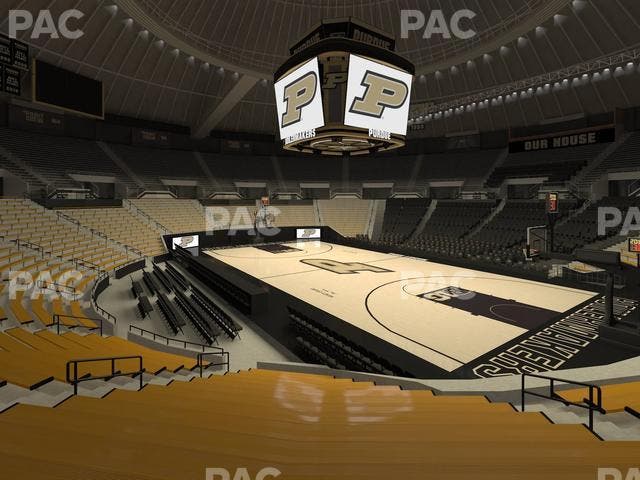 Mackey Arena - Section Lower 16 Seat View
