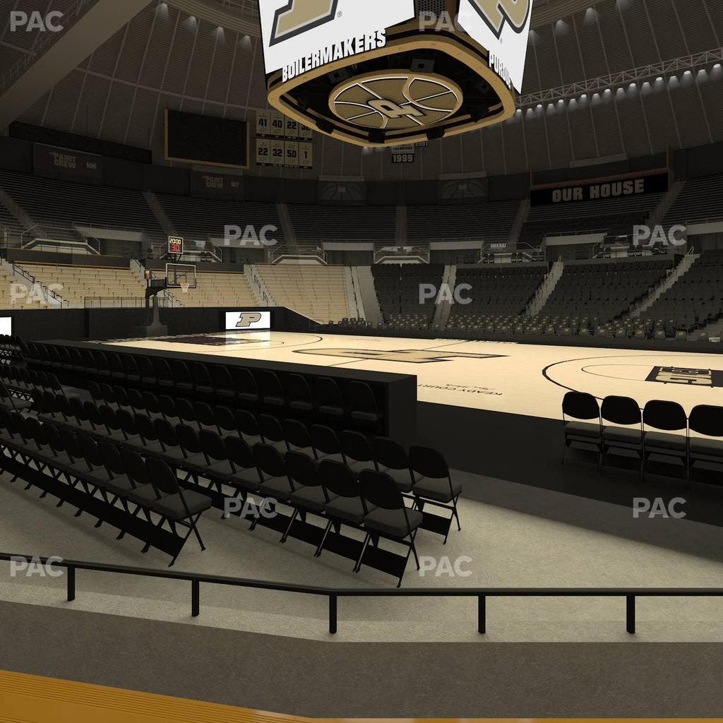 Mackey Arena - Section Lower 17 Seat View