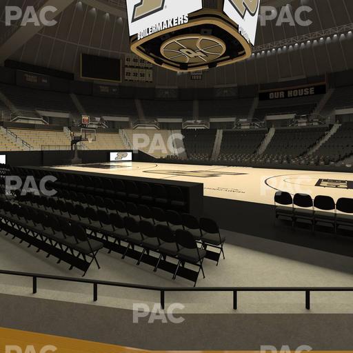 Mackey Arena - Section Lower 17 Seat View