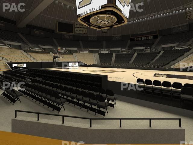 Mackey Arena - Section Lower 17 Seat View