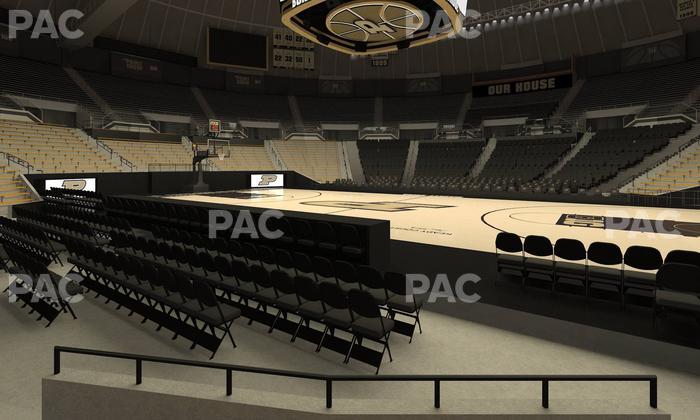 Mackey Arena - Section Lower 17 Seat View