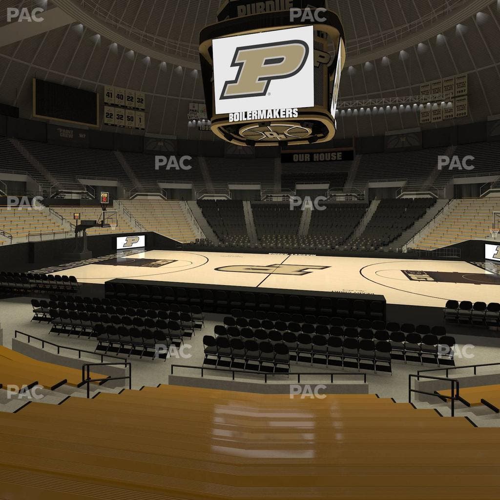 Mackey Arena - Section Lower 18 Seat View