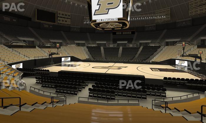 Mackey Arena - Section Lower 18 Seat View