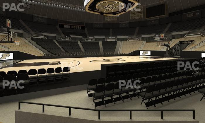 Mackey Arena - Section Lower 2 Seat View