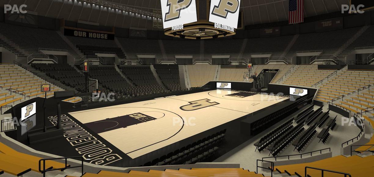 Mackey Arena - Section Lower 3 Seat View
