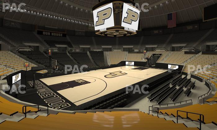 Mackey Arena - Section Lower 3 Seat View