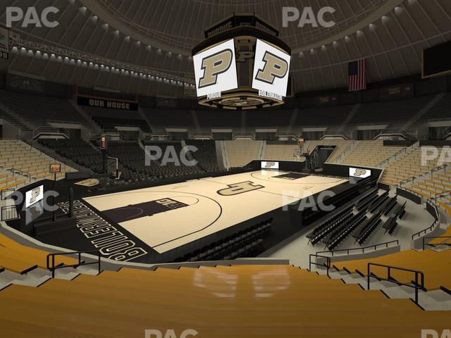 Mackey Arena - Section Lower 3 Seat View