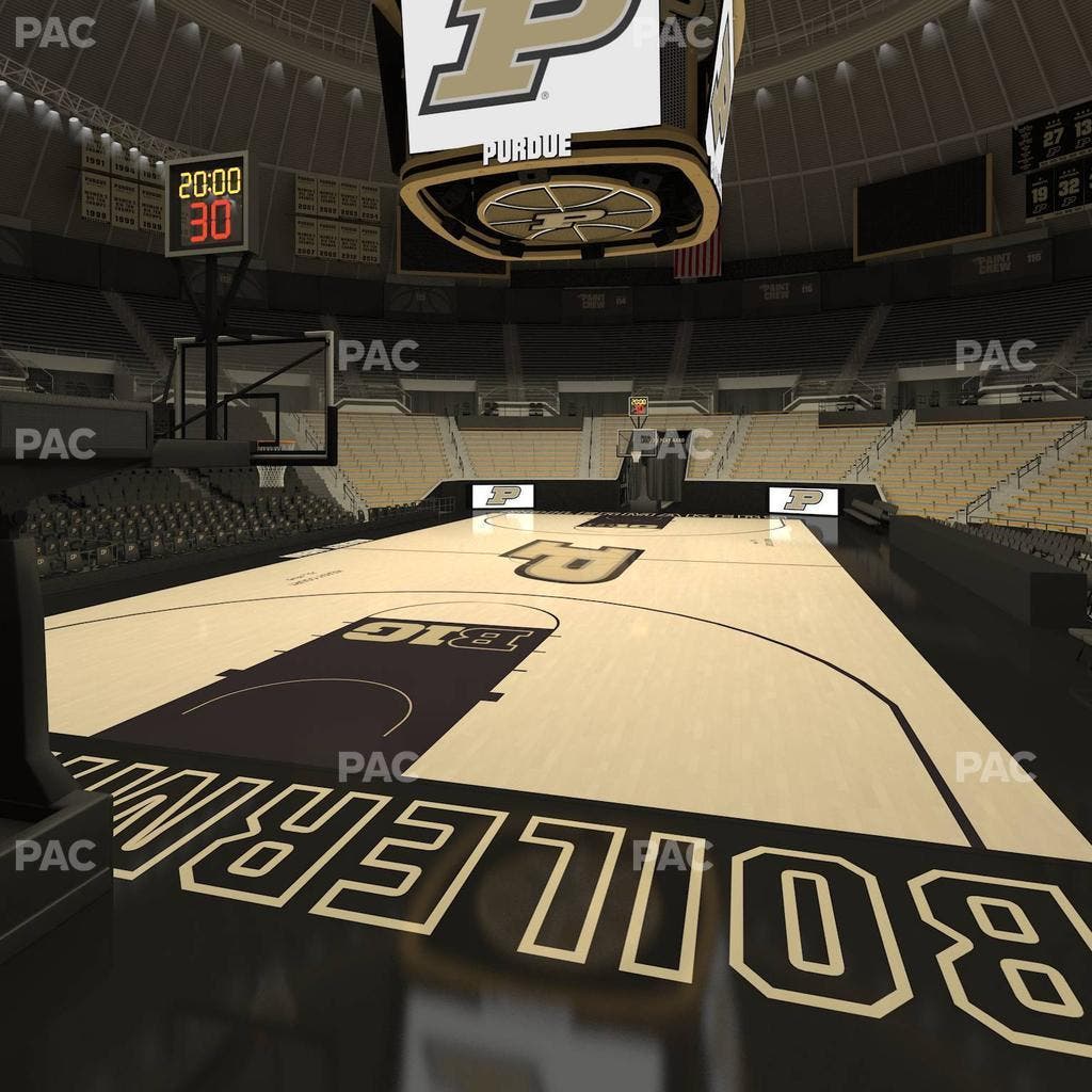 Mackey Arena - Section Lower 4 Seat View