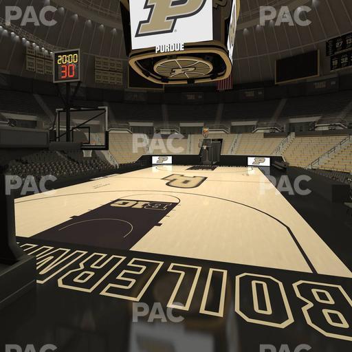 Mackey Arena - Section Lower 4 Seat View