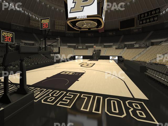 Mackey Arena - Section Lower 4 Seat View