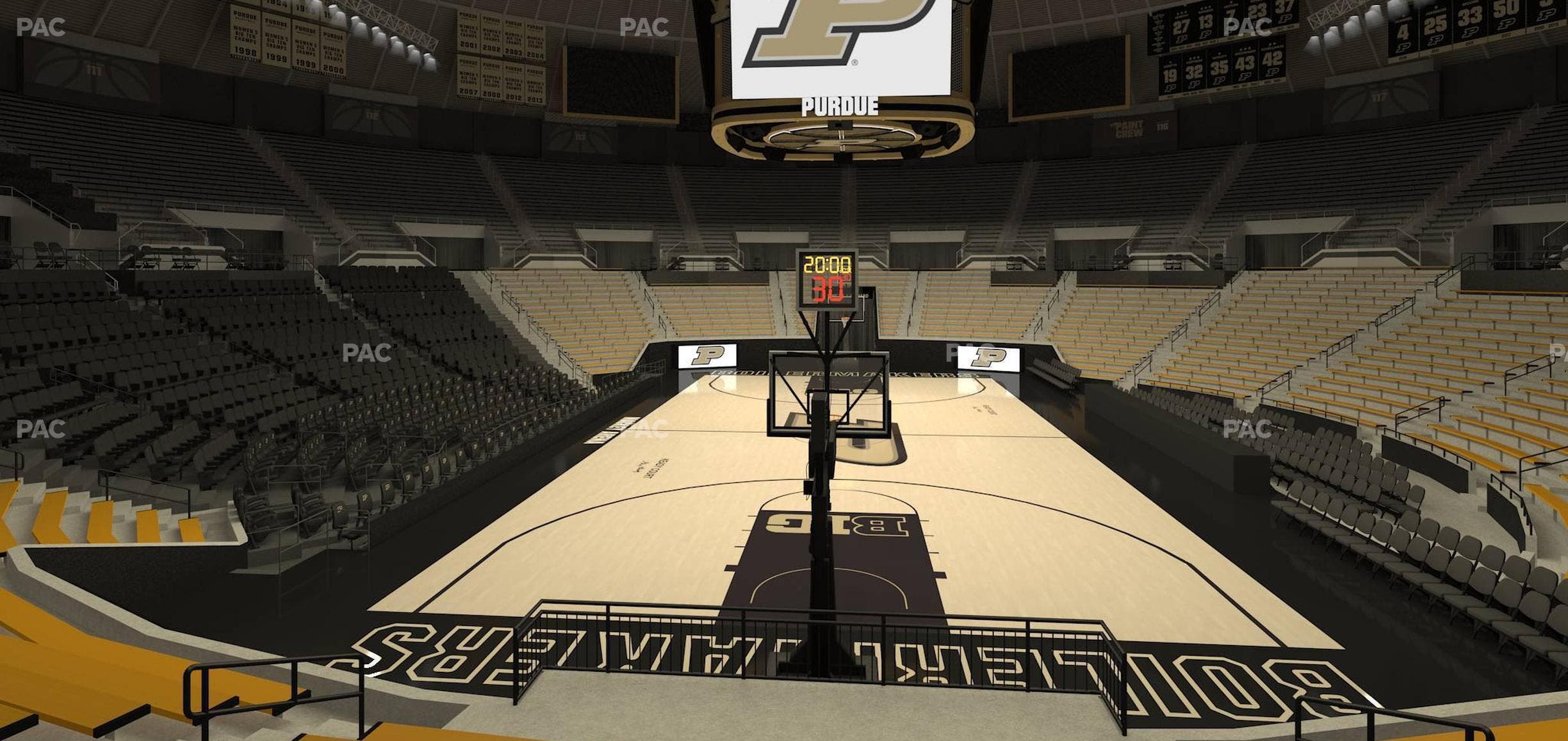 Mackey Arena - Section Lower 5 Seat View