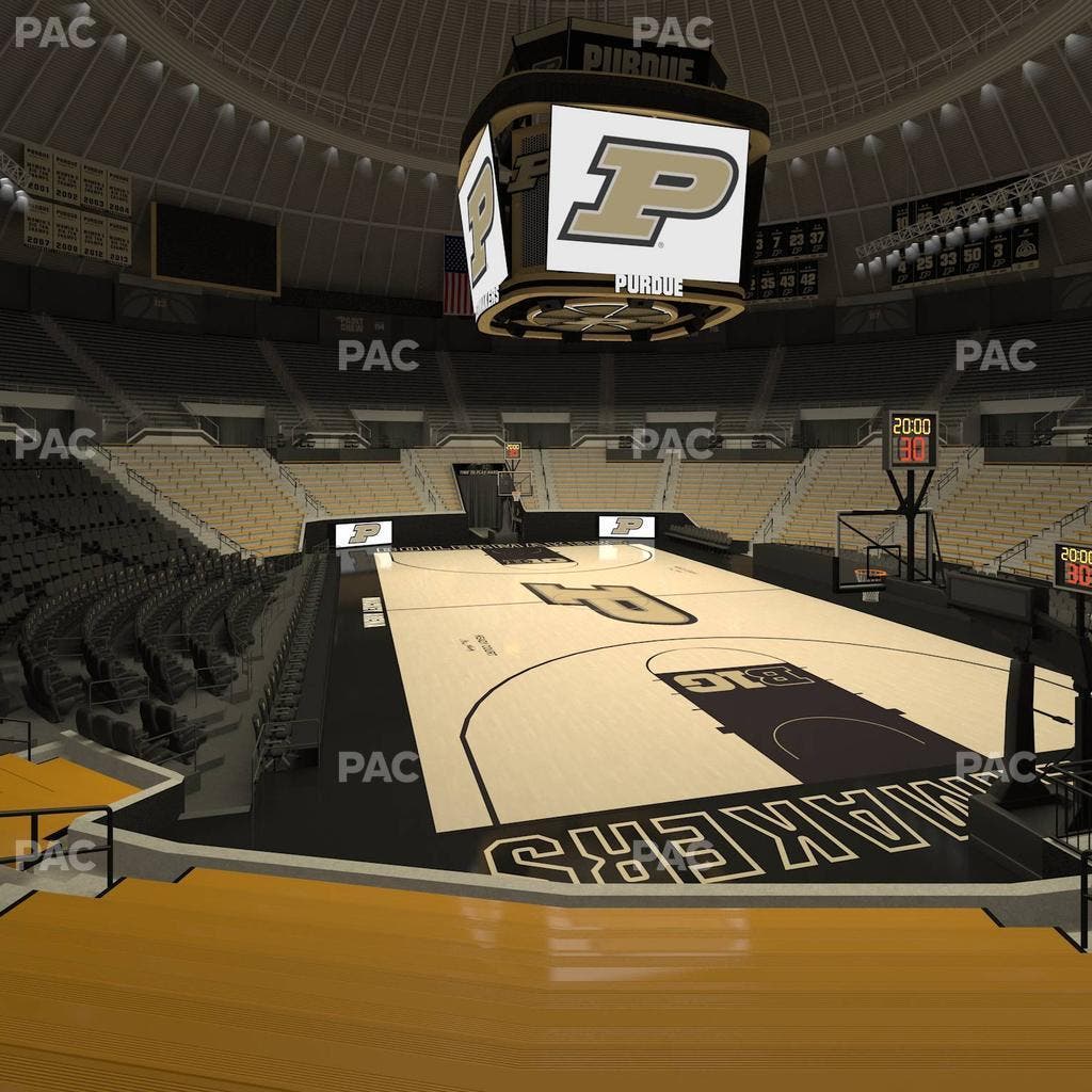 Mackey Arena - Section Lower 6 Seat View