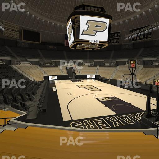 Mackey Arena - Section Lower 6 Seat View