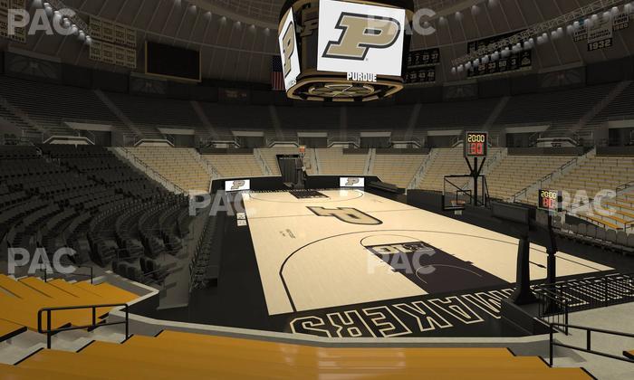 Mackey Arena - Section Lower 6 Seat View