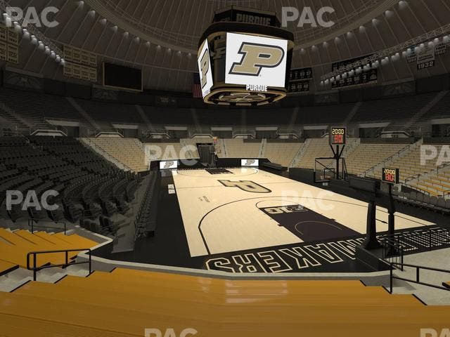 Mackey Arena - Section Lower 6 Seat View
