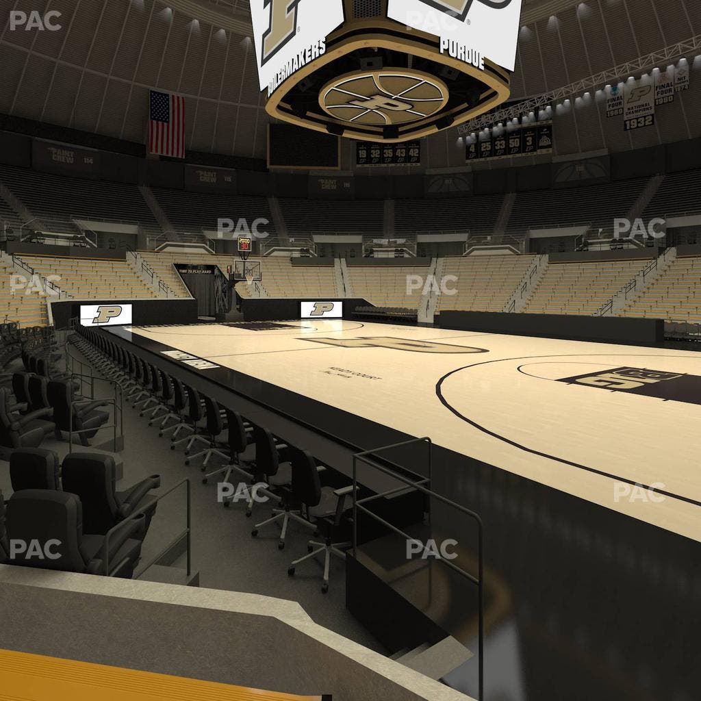 Mackey Arena - Section Lower 7 Seat View