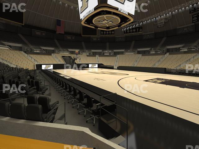 Mackey Arena - Section Lower 7 Seat View